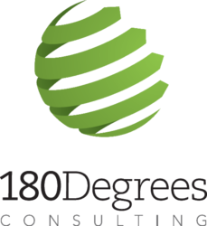 logo van 180 degrees consulting